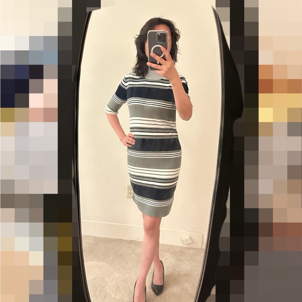 MURUA rib knit dress size S (160/84A)